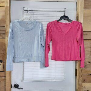 Only womans sleep tops  size Large